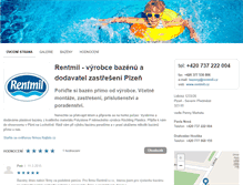 Tablet Screenshot of bazenuzastreseni.cz